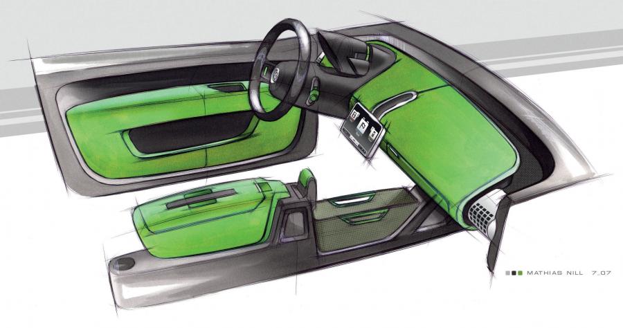 Volkswagen up! Concept 2007 года  (фото 19 из 27)